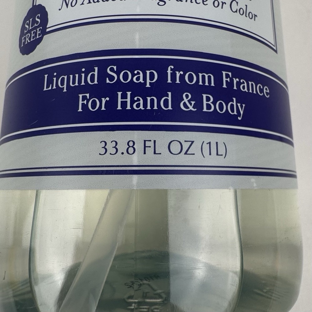 A La Maison Fragrance Free Liquid Soap 33.8 oz | Hand & Body Wash | Gentle - Picture 6 of 11